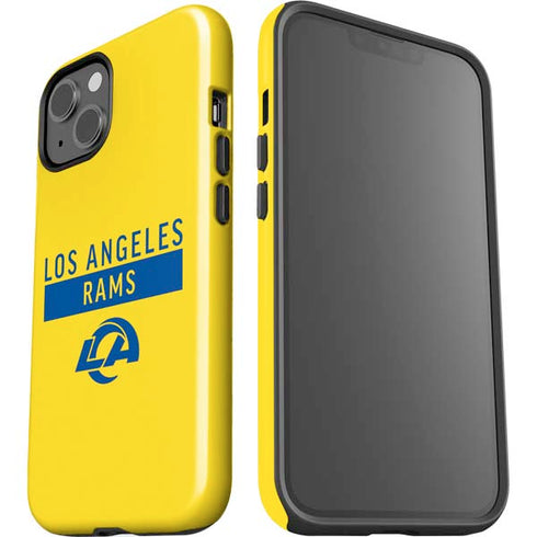 NFL Los Angeles Rams White Performance Series iPhone 15 Impact Case