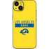 NFL Los Angeles Rams White Performance Series iPhone 14 Plus Skin