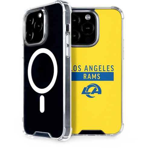 NFL Los Angeles Rams White Performance Series iPhone 14 Pro MagSafe Case