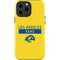 NFL Los Angeles Rams White Performance Series iPhone 15 Pro Max Impact Case