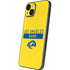 NFL Los Angeles Rams White Performance Series iPhone 14 Skin