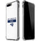 NFL Los Angeles Rams White Performance Series iPhone 7/8 Plus Clear Case