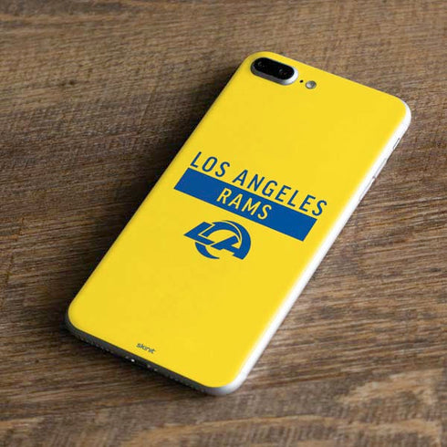 NFL Los Angeles Rams White Performance Series iPhone 7 Plus Skin