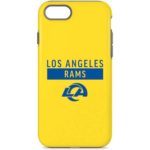 NFL Los Angeles Rams White Performance Series iPhone 8 Pro Case