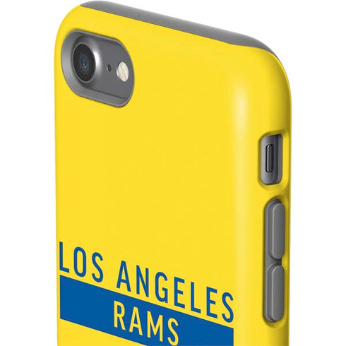 NFL Los Angeles Rams White Performance Series iPhone SE (2nd & 3rd Gen) Pro Case