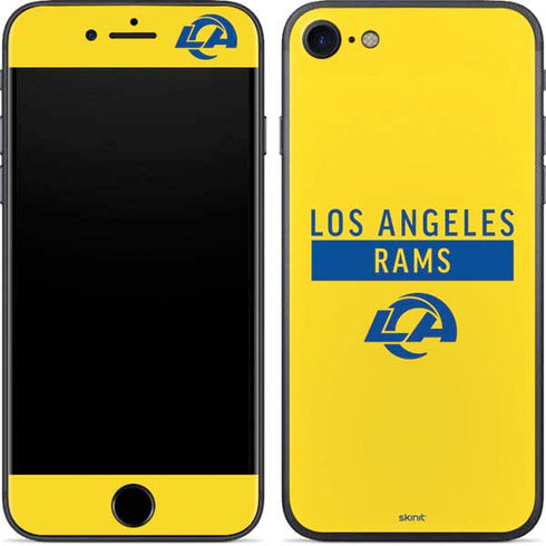 NFL Los Angeles Rams White Performance Series iPhone SE (2nd & 3rd Gen) Skin