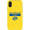 NFL Los Angeles Rams White Performance Series iPhone X Pro Case