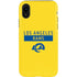 NFL Los Angeles Rams White Performance Series iPhone XR Pro Case
