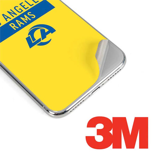 NFL Los Angeles Rams White Performance Series iPhone XS Max Skin