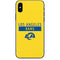 NFL Los Angeles Rams White Performance Series iPhone XS Skin