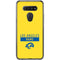 NFL Los Angeles Rams White Performance Series LG K51/Q51 Clear Case