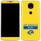 NFL Los Angeles Rams White Performance Series Moto E5 Plus Skin