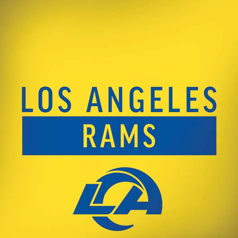 NFL Los Angeles Rams White Performance Series Moto G6 Skin