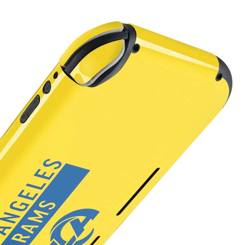NFL Los Angeles Rams White Performance Series Nintendo Switch Lite Skin