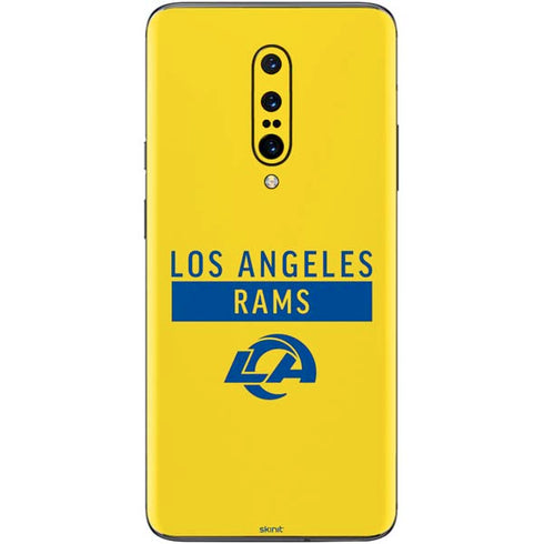 NFL Los Angeles Rams White Performance Series OnePlus 7 Pro Skin