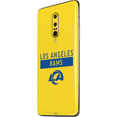 NFL Los Angeles Rams White Performance Series OnePlus 7 Pro Skin