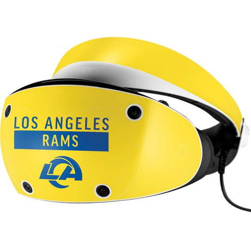 NFL Los Angeles Rams White Performance Series PlayStation VR2 Skin
