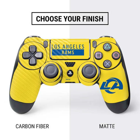NFL Los Angeles Rams White Performance Series PS4 Pro/Slim Controller Skin