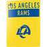 NFL Los Angeles Rams White Performance Series PS5 Console Skin