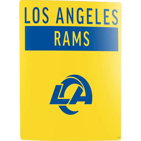 NFL Los Angeles Rams White Performance Series PS5 Digital Edition Bundle Skin