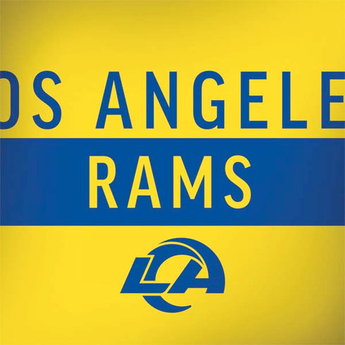 NFL Los Angeles Rams White Performance Series Surface Book 2 15in Skin