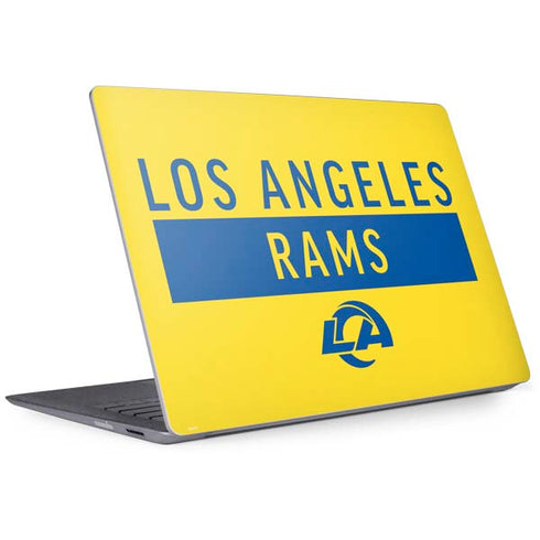 NFL Los Angeles Rams White Performance Series Surface Laptop 2 Skin