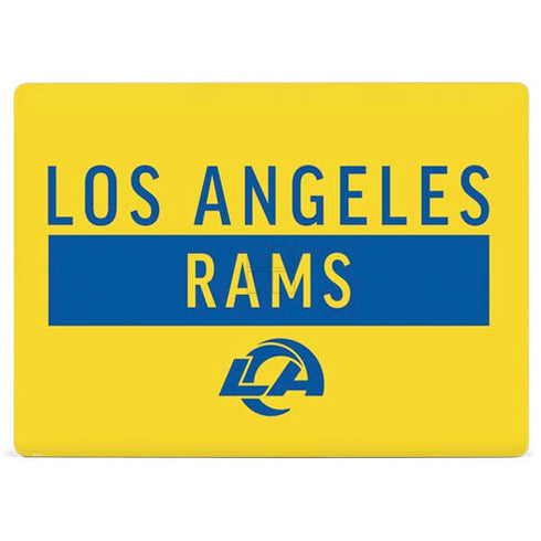 NFL Los Angeles Rams White Performance Series Surface Laptop 2 Skin