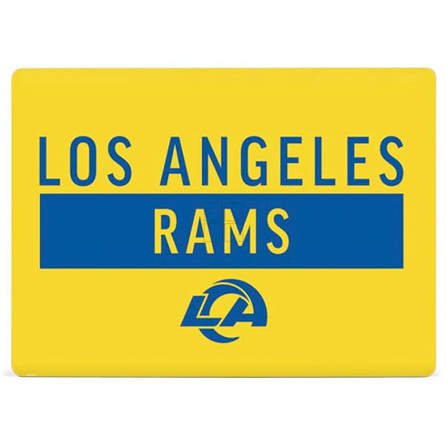NFL Los Angeles Rams White Performance Series Surface Laptop 3 13.5in Skin