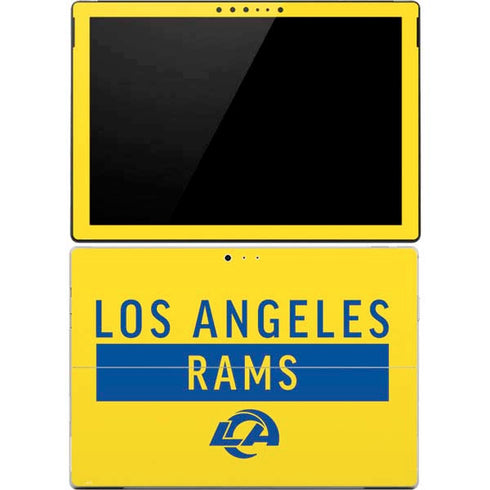 NFL Los Angeles Rams White Performance Series Surface Pro 4 Skin