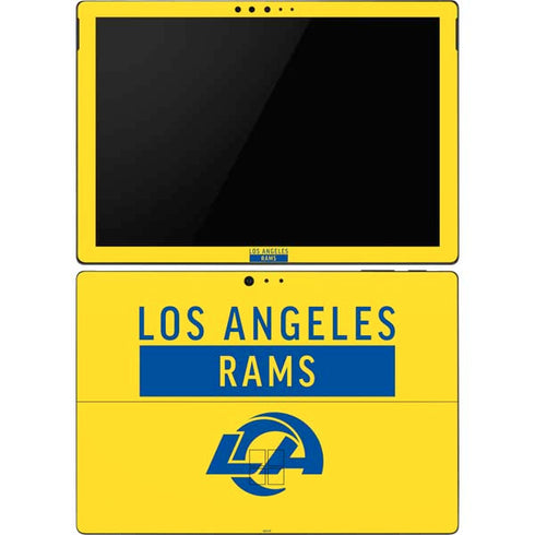 NFL Los Angeles Rams White Performance Series Surface Pro 6 Skin