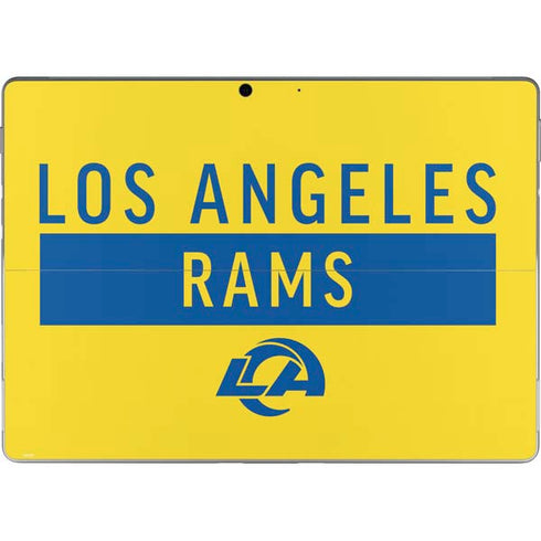 NFL Los Angeles Rams White Performance Series Surface Pro 8 Skin