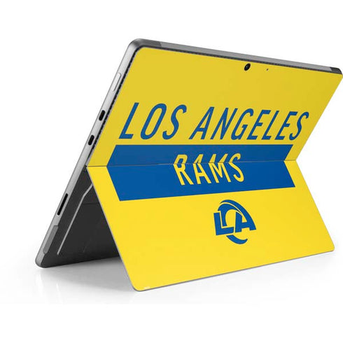 NFL Los Angeles Rams White Performance Series Surface Pro 8 Skin