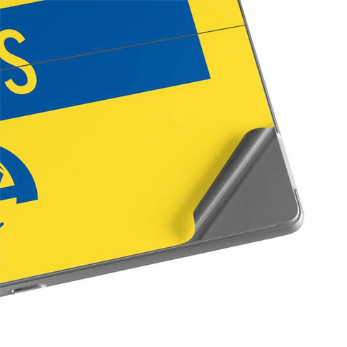 NFL Los Angeles Rams White Performance Series Surface Pro 8 Skin