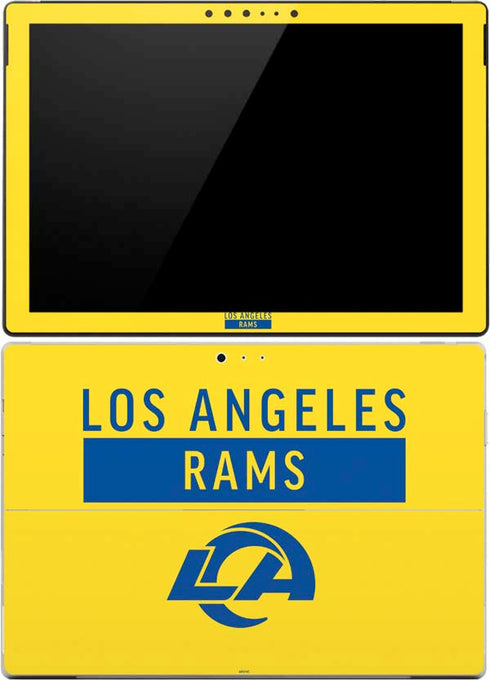 NFL Los Angeles Rams White Performance Series Surface Pro (2017) Skin
