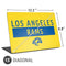 NFL Los Angeles Rams White Performance Series Universal Laptop 15in (12.2 x 8.8in) Skin