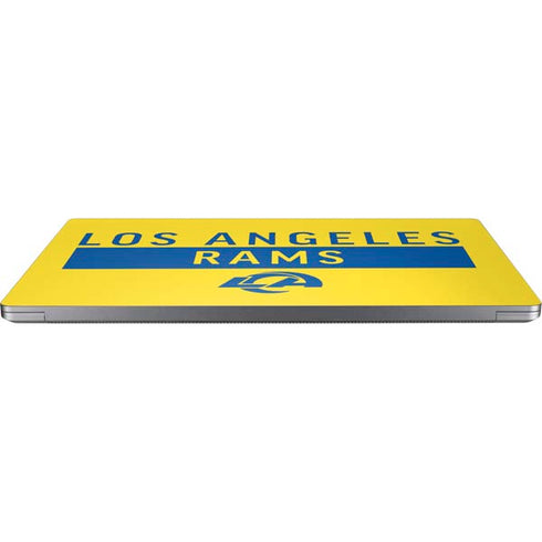 NFL Los Angeles Rams White Performance Series Universal Laptop 18in (14.6 x 10.6in) Skin