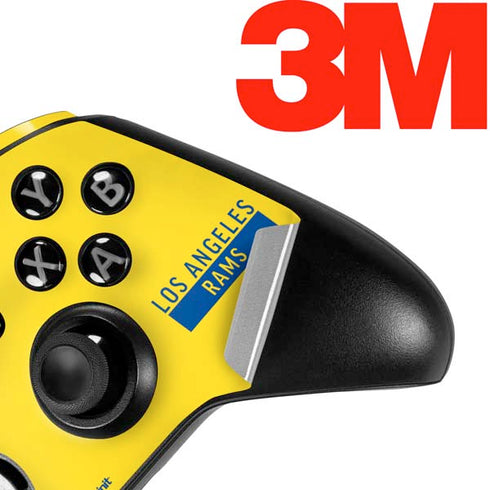 NFL Los Angeles Rams White Performance Series Xbox One Elite Controller Skin