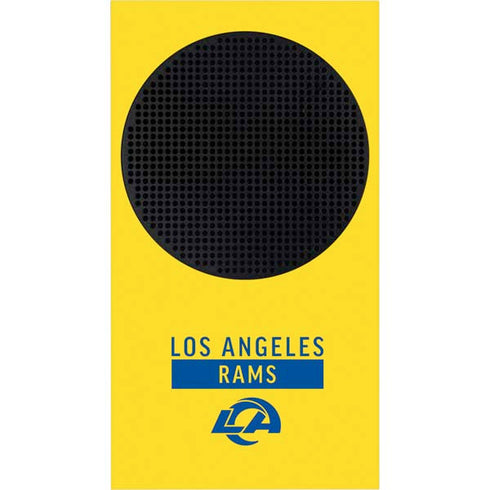 NFL Los Angeles Rams White Performance Series Xbox Series S Skins