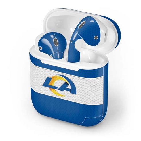 NFL Los Angeles Rams Zone Block Apple AirPods Skin