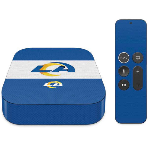 NFL Los Angeles Rams Zone Block Apple TV Skin