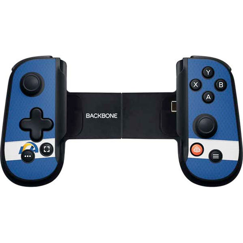 NFL Los Angeles Rams Zone Block Backbone One for iPhone Game Controller Skin