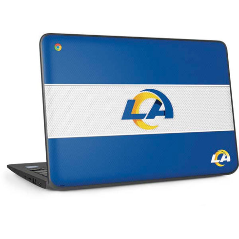 NFL Los Angeles Rams Zone Block HP Chromebook Skin