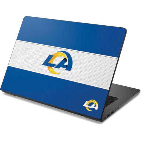 NFL Los Angeles Rams Zone Block Dell Chromebook Skin