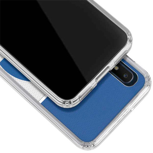 NFL Los Angeles Rams Zone Block Galaxy A10e Clear Case