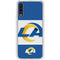NFL Los Angeles Rams Zone Block Galaxy A50 Clear Case