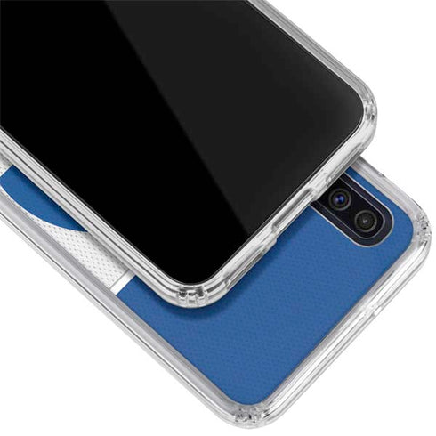 NFL Los Angeles Rams Zone Block Galaxy A50 Clear Case