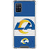 NFL Los Angeles Rams Zone Block Galaxy A51 5G Clear Case