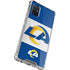 NFL Los Angeles Rams Zone Block Galaxy A51 5G Clear Case