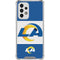 NFL Los Angeles Rams Zone Block Galaxy A53 5G Clear Case