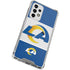 NFL Los Angeles Rams Zone Block Galaxy A53 5G Clear Case